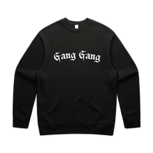 Load image into Gallery viewer, Gang Gang - Black Crewneck
